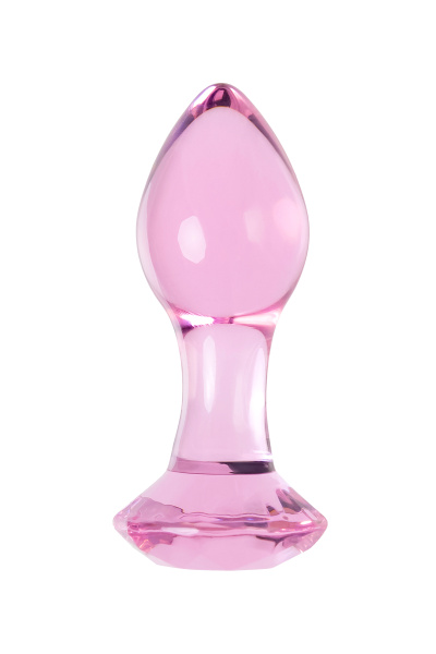 Анальная втулка Sexus Glass, стекло,8,5 см