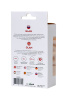 Анальная вибровтулка TODO BY TOYFA GLAM, силикон, красная, 9,7 см, Ø 4 см